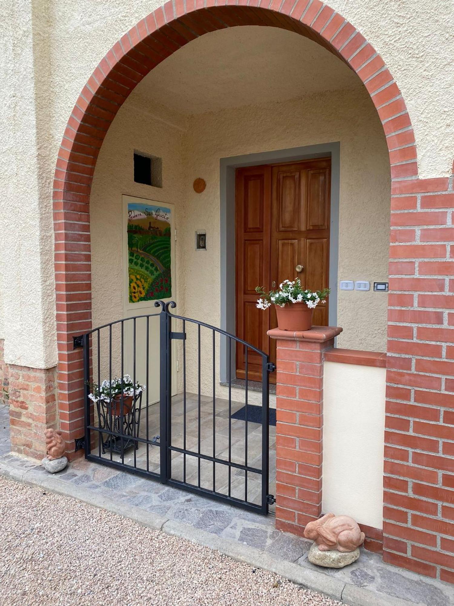 Casa Vacanze Podere San Giusto Вольтерра Экстерьер фото