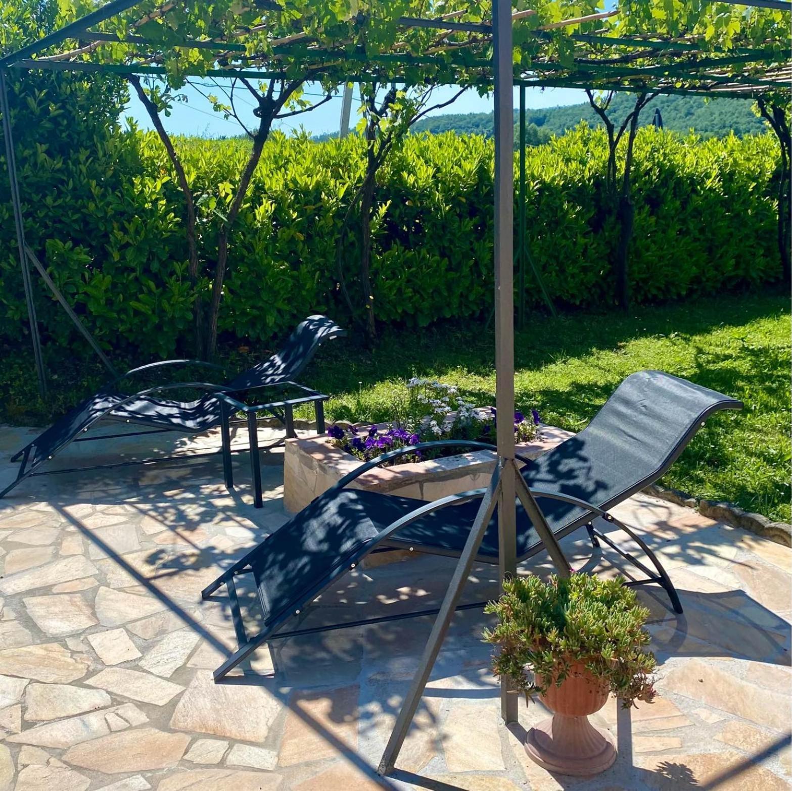 Casa Vacanze Podere San Giusto Вольтерра Экстерьер фото